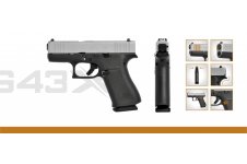Obrázok Glock 43X Silver slide